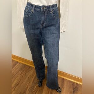 Classic Women's Dark Blue High-Rise Straight Jeans
Item# TSj22